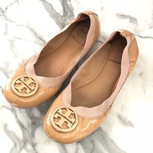 ✨ Host Pick! ✨Tory Burch Nude Ballet Flats Size 7